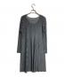 PLEATS PLEASE (プリーツプリーズ) プリーツワンピース/Pleated dress グレー サイズ:3：13000円