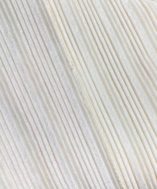 PLEATS PLEASE（プリーツプリーズ）PLEATS PLEASE (プリーツプリーズ) プリーツカーディガン/Pleated Cardigan イエロー サイズ:3の古着・服飾アイテム