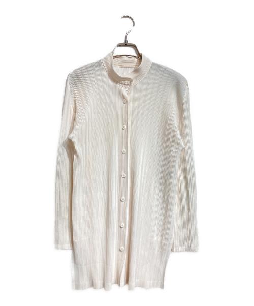 PLEATS PLEASE（プリーツプリーズ）PLEATS PLEASE (プリーツプリーズ) プリーツシャツ/Pleated shirts ホワイト サイズ:3の古着・服飾アイテム