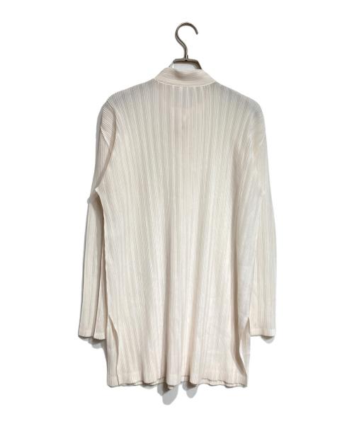 PLEATS PLEASE（プリーツプリーズ）PLEATS PLEASE (プリーツプリーズ) プリーツシャツ/Pleated shirts ホワイト サイズ:3の古着・服飾アイテム