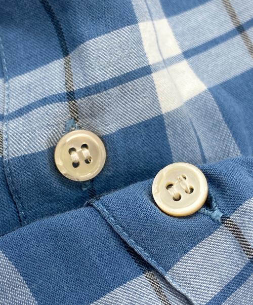 A.P.C.（アーペーセー）A.P.C. (アーペーセー) チェックシャツ ブルー サイズ:Ｍの古着・服飾アイテム
