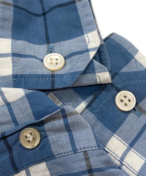 A.P.C.（アーペーセー）A.P.C. (アーペーセー) チェックシャツ ブルー サイズ:Ｍの古着・服飾アイテム