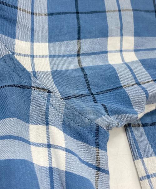 A.P.C.（アーペーセー）A.P.C. (アーペーセー) チェックシャツ ブルー サイズ:Ｍの古着・服飾アイテム