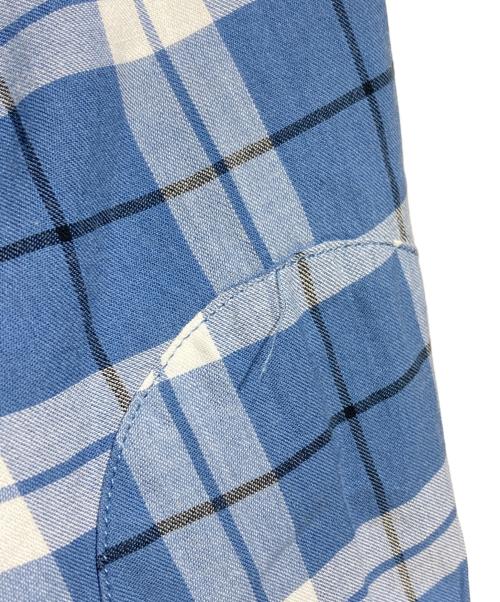 A.P.C.（アーペーセー）A.P.C. (アーペーセー) チェックシャツ ブルー サイズ:Ｍの古着・服飾アイテム