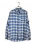 A.P.C.（アーペーセー）の古着「チェックシャツ」｜ブルー