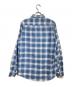 A.P.C. (アーペーセー) チェックシャツ ブルー サイズ:Ｍ：5000円