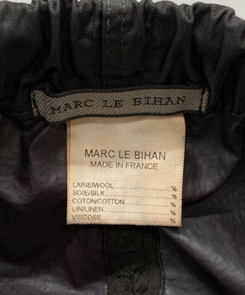 MARC LE BIHAN（マルク ル ビアン）MARC LE BIHAN (マルク ル ビアン) ナイロンワイドパンツ/Wide-leg nylon pants ブラック サイズ:－の古着・服飾アイテム