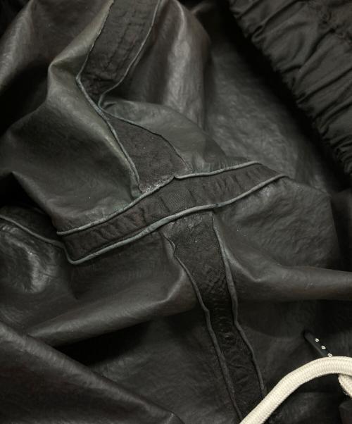 MARC LE BIHAN（マルク ル ビアン）MARC LE BIHAN (マルク ル ビアン) ナイロンワイドパンツ/Wide-leg nylon pants ブラック サイズ:－の古着・服飾アイテム