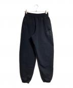 ALEXANDER WANG.Tアレキサンダーワンティー）の古着「エンボスロゴスウェットパンツ/Embossed Logo Sweatpants」｜ブラック