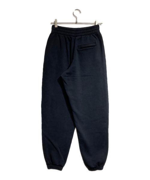 ALEXANDER WANG.T（アレキサンダーワンティー）ALEXANDER WANG.T (アレキサンダーワンティー) エンボスロゴスウェットパンツ/Embossed Logo Sweatpants ブラック サイズ:XSの古着・服飾アイテム
