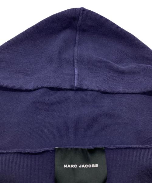 MARC JACOBS（マークジェイコブス）MARC JACOBS (マークジェイコブス) ニットクロップドジップパーカー/Knitted Cropped Zip-Up Hoodie ネイビー サイズ:Lの古着・服飾アイテム