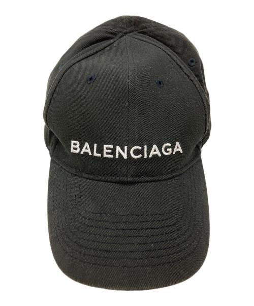 BALENCIAGA（バレンシアガ）BALENCIAGA (バレンシアガ) ベースボールキャップキャップ / Baseball cap ブラックの古着・服飾アイテム