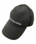BALENCIAGA（バレンシアガ）の古着「ベースボールキャップキャップ / Baseball cap」｜ブラック