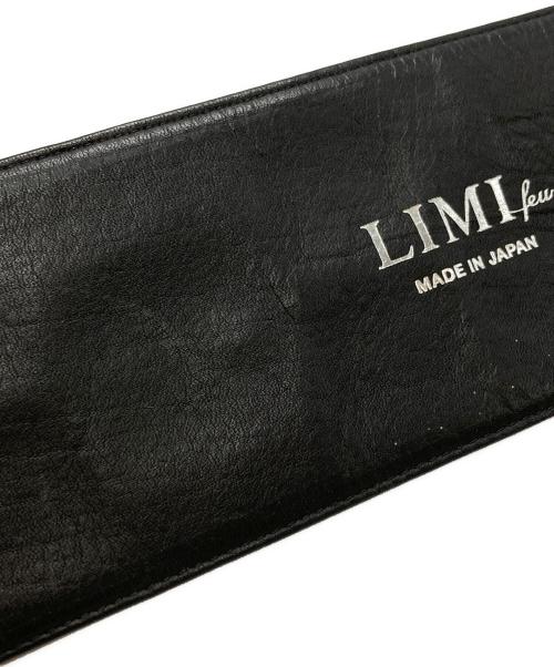 LIMI feu（リミフゥ）LIMI feu (リミフゥ) ビッグスタッズベルト ブラックの古着・服飾アイテム