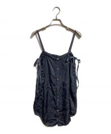MM6 Maison Margiela（エムエムシックスメゾンマルジェラ）の古着「キャミソール/Camisole」｜ブラック