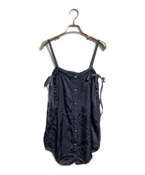 MM6 Maison Margiela（エムエムシックスメゾンマルジェラ）MM6 Maison Margiela (エムエムシックスメゾンマルジェラ) キャミソール/Camisole ブラック サイズ:40の古着・服飾アイテム