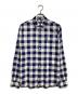 FRED PERRY（フレッドペリー）の古着「ギンガムチェックシャツ/gingham check shirt」｜ネイビー
