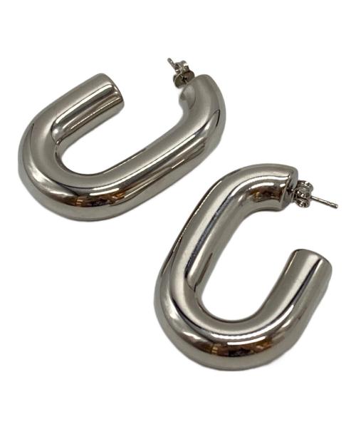 PACO RABANNE（パコラバンヌ）PACO RABANNE (パコラバンヌ) XL リンク フープピアス/XL Link Hoop Earrings シルバー サイズ:不明の古着・服飾アイテム