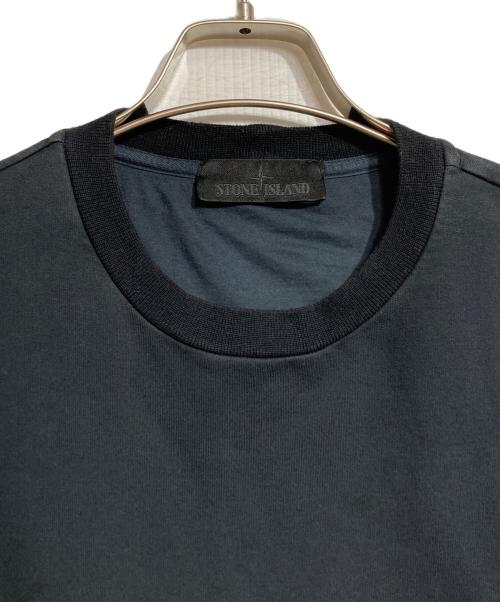 STONE ISLAND（ストーンアイランド）STONE ISLAND (ストーンアイランド) WAPPEN PATCH CREW-NECK SWEATSHIRT ネイビー サイズ:Sの古着・服飾アイテム