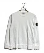 STONE ISLANDストーンアイランド）の古着「HEAVY COTTON JERSEY GARMENT DYED/ヘビーコットンジャージーガーメントダイ」｜ホワイト