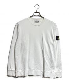 STONE ISLAND（ストーンアイランド）の古着「HEAVY COTTON JERSEY GARMENT DYED/ヘビーコットンジャージーガーメントダイ」｜ホワイト