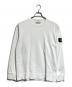 STONE ISLAND（ストーンアイランド）の古着「HEAVY COTTON JERSEY GARMENT DYED/ヘビーコットンジャージーガーメントダイ」｜ホワイト