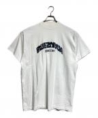 BALENCIAGAバレンシアガ）の古着「Back Flip Logo Tee/バックフリップロゴティ―」｜ホワイト
