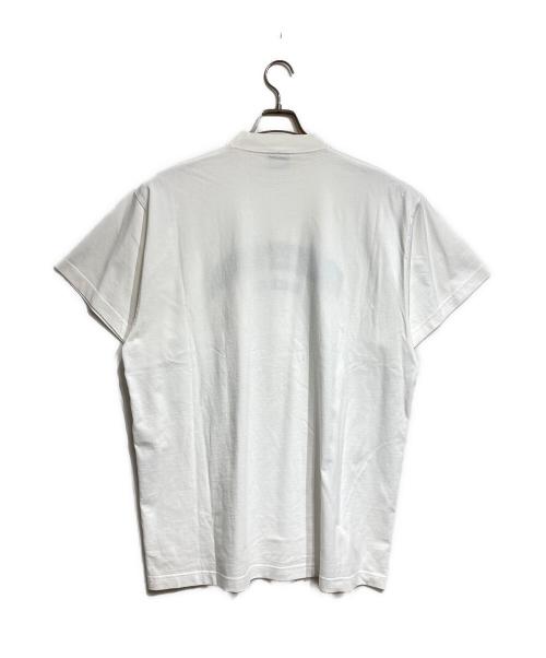 BALENCIAGA（バレンシアガ）BALENCIAGA (バレンシアガ) Back Flip Logo Tee/バックフリップロゴティ― ホワイト サイズ:1の古着・服飾アイテム