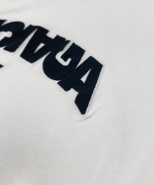 BALENCIAGA（バレンシアガ）BALENCIAGA (バレンシアガ) Back Flip Logo Tee/バックフリップロゴティ― ホワイト サイズ:1の古着・服飾アイテム