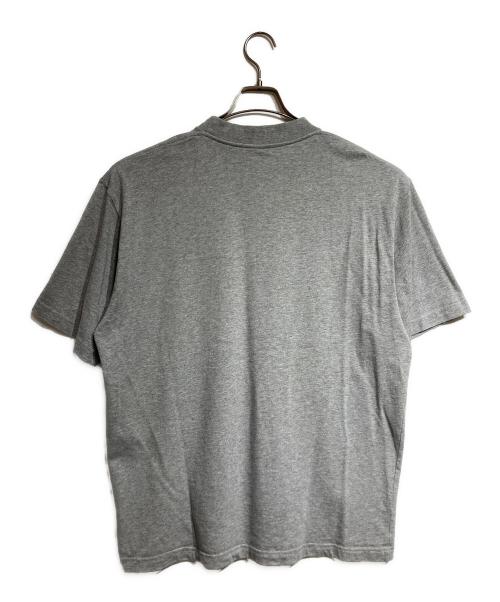 BALENCIAGA（バレンシアガ）BALENCIAGA (バレンシアガ) モックネックカットソー / Mock-neck cut-and-sew top グレー サイズ:Mの古着・服飾アイテム