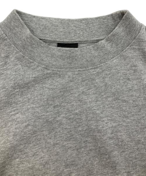 BALENCIAGA（バレンシアガ）BALENCIAGA (バレンシアガ) モックネックカットソー / Mock-neck cut-and-sew top グレー サイズ:Mの古着・服飾アイテム