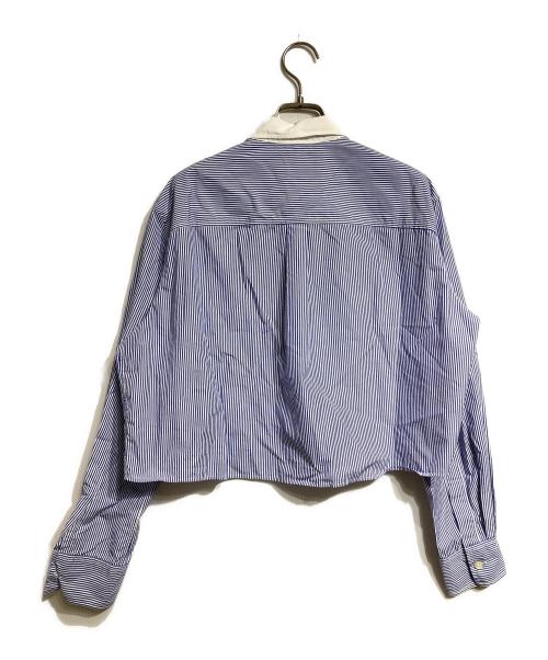 CABAN（キャバン）CABAN (キャバン) コットンタイプライター クロップドシャツ/Cotton Typewriter Cropped Shirt ブルー サイズ:Freeの古着・服飾アイテム