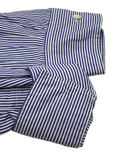 CABAN（キャバン）CABAN (キャバン) コットンタイプライター クロップドシャツ/Cotton Typewriter Cropped Shirt ブルー サイズ:Freeの古着・服飾アイテム