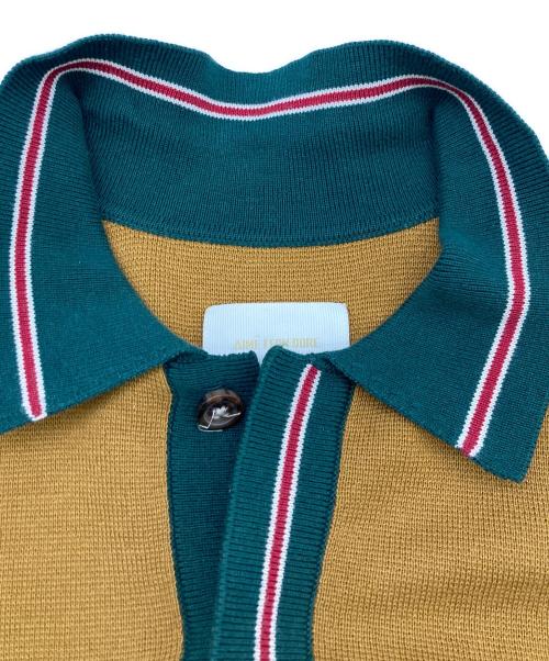 Aime Leon Dore（エメレオンドレ）Aime Leon Dore (エメレオンドレ) ニットポロシャツ ブラウン サイズ:XSの古着・服飾アイテム