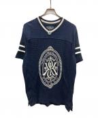 ）の古着「Julian Knit Jersey メッシュニット」｜ネイビー