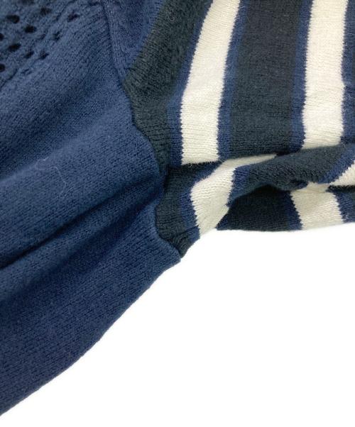 KITH（キス）KITH (キス) Julian Knit Jersey メッシュニット ネイビー サイズ:Mの古着・服飾アイテム