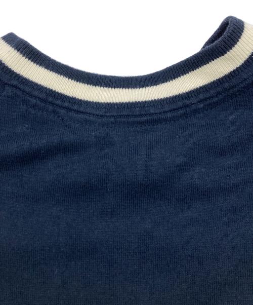KITH（キス）KITH (キス) Julian Knit Jersey メッシュニット ネイビー サイズ:Mの古着・服飾アイテム