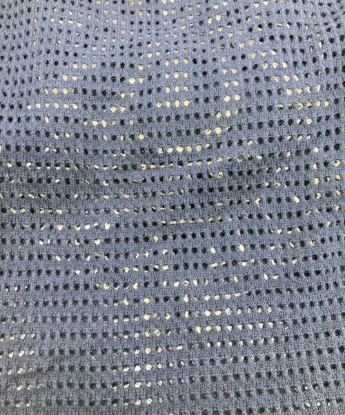 KITH（キス）KITH (キス) Julian Knit Jersey メッシュニット ネイビー サイズ:Mの古着・服飾アイテム