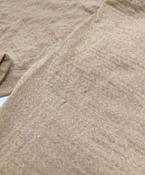 COMME des GARCONS SHIRT（コムデギャルソンシャツ）COMME des GARCONS SHIRT (コムデギャルソンシャツ) 切替チェックウールカットソー ブルー×ブラウン サイズ:Sの古着・服飾アイテム