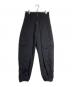JULIUS（ユリウス）の古着「ジップミリタリーパンツ/zip cargo pants」｜ブラック