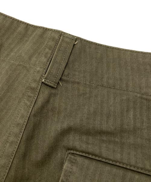 JOHN LAWRENCE SULLIVAN（ジョン ローレンス サリバン）JOHN LAWRENCE SULLIVAN (ジョン ローレンス サリバン) ドローコードワイドカーゴパンツ/Drawcord wide cargo pants オリーブ サイズ:34の古着・服飾アイテム