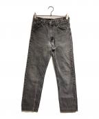 LEVI'Sリーバイス）の古着「505先染めデニムパンツ」｜ブラック