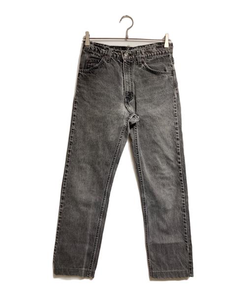 LEVI'S（リーバイス）LEVI'S (リーバイス) 505先染めデニムパンツ ブラック サイズ:W30×L32の古着・服飾アイテム