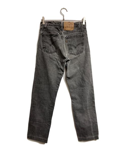 LEVI'S（リーバイス）LEVI'S (リーバイス) 505先染めデニムパンツ ブラック サイズ:W30×L32の古着・服飾アイテム