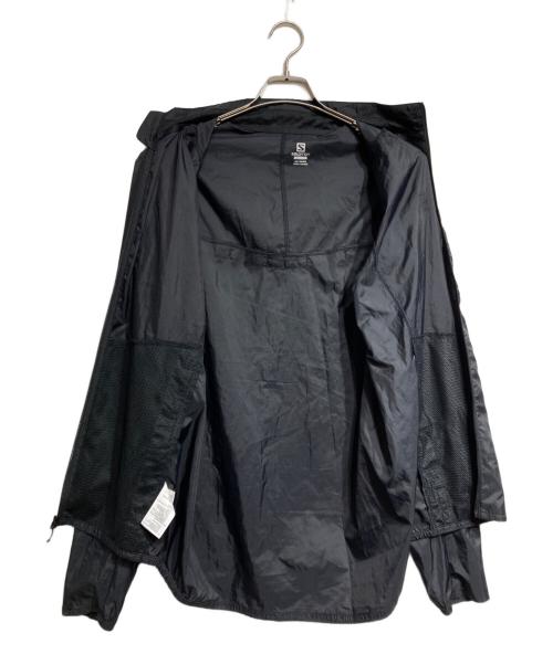 SALOMON（サロモン）SALOMON (サロモン) AGILE WIND JACKET/アジャイル ウィンド ジャケット ブラック サイズ:Mの古着・服飾アイテム