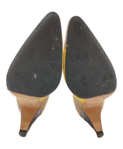 PELLICO（ペリーコ）PELLICO (ペリーコ) カラーブロックパンプス/Color-block pumps ベージュ サイズ:36の古着・服飾アイテム