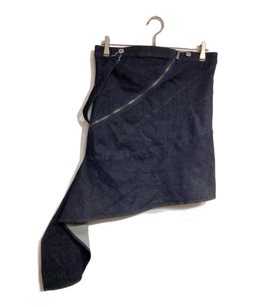PRANK PROJECT（プランクプロジェクト）PRANK PROJECT (プランクプロジェクト) Asymmetrical Denim Tunic/アシンメトリー・デニム・チュニック インディゴ サイズ:Freeの古着・服飾アイテム