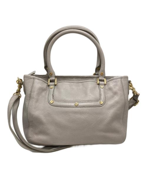 TORY BURCH（トリーバーチ）TORY BURCH (トリーバーチ) アマンダ2WAYバッグ/Amanda 2-Way Bag グレーの古着・服飾アイテム