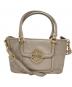 TORY BURCH（トリーバーチ）の古着「アマンダ2WAYバッグ/Amanda 2-Way Bag」｜グレー