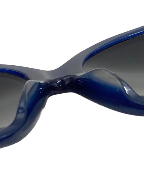 CHANEL（シャネル）CHANEL (シャネル) ラインストーン付 サングラス/Rhinestone-embellished sunglasses ネイビー サイズ:57◇18の古着・服飾アイテム